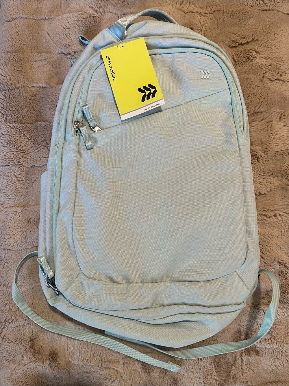 All In Motion Everyday To Travel Backpack Mint Blue Large - Picture 2 of 12